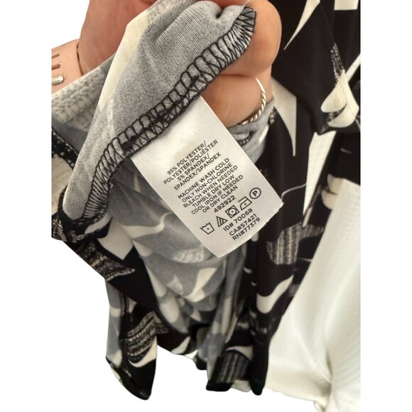 Ann Taylor Long Sleeve Wrap Dress with Tie Waist - Small - Picture 4 of 6